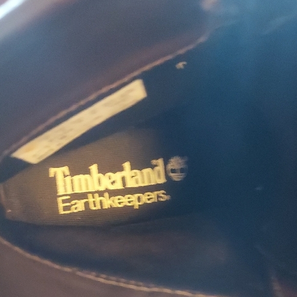 Timberland Tan Lace-Up Heeled Boots - Picture 4 of 7